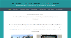 Desktop Screenshot of carpetcleaninglangley.com