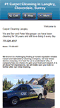 Mobile Screenshot of carpetcleaninglangley.com